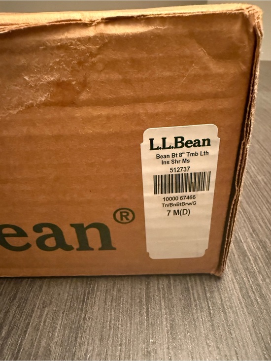 LL Bean Men\'s size 7 Lace-Up Duck Boots, insulated main image 6
